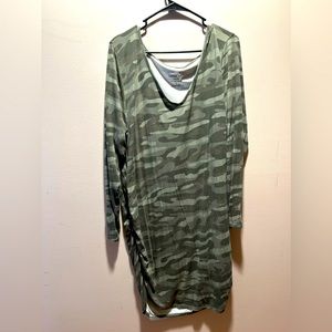 Camo Torrid Maternity Shirt